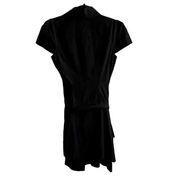 Vivienne Westwood Red Label Tie Waist Shirt Dress Black - Picture 2 of 6